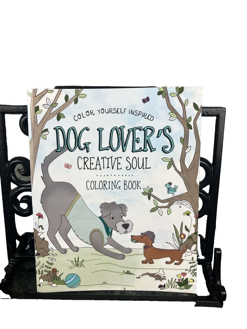 Dog Lover's Creative Soul Removable Page Coloring Book by Barbour Books